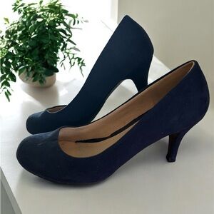 Chic Midnight Blue Women's Heels